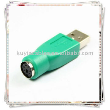 PS2 PARA USB PORT CONVERTER ADAPTADOR PARA PC KEYBOARD MOUSE